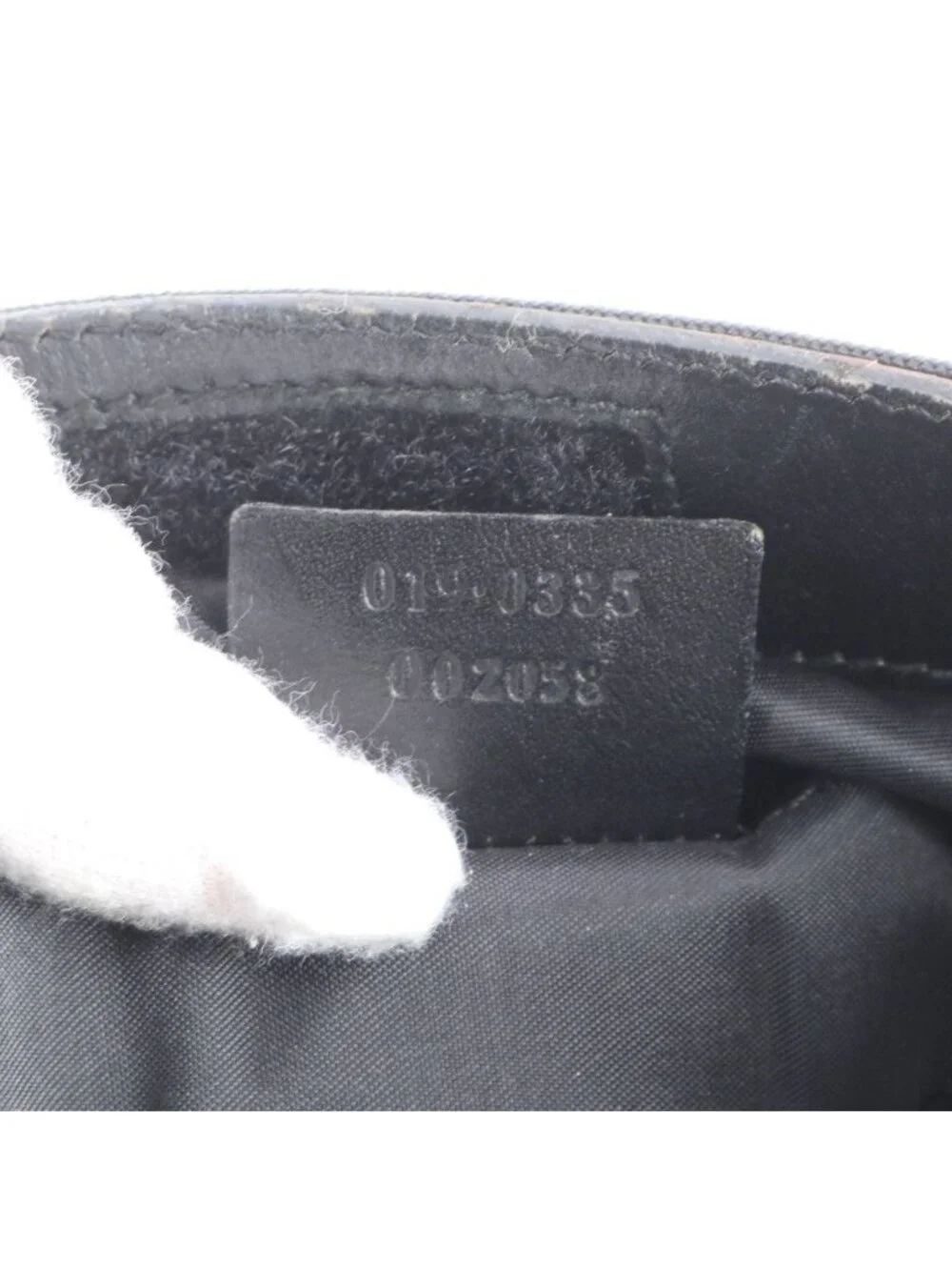Gucci 019 Leather Shoulder Bag Crossbody Messenger Business Tote Black